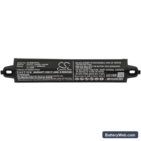 Bose Soundlink Replacement Battery, 11.1V, 3400mAh, Li-ion 5
