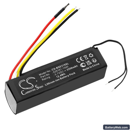 Bose 08319 Replacement Battery, 3.7V, 3350mAh, Li-ion 1