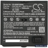 Bose 350160-1100 Replacement Battery, 14.8V, 1900mAh, Li-ion 5