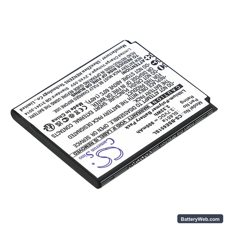 Bea-fon SL651 Replacement Battery, 3.7V, 900mAh, Li-Polymer 2