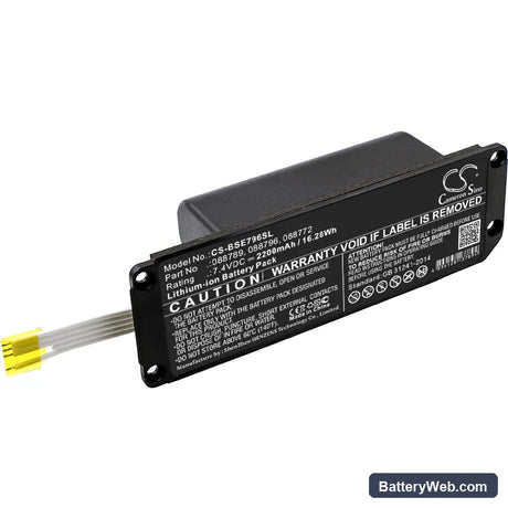 Bose Soundlink Mini 2 Replacement Battery, 7.4V, 2200mAh, Li-ion 1