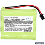 Bosch 738 Replacement Battery, 3.6V, 1200mAh, Ni-MH 3