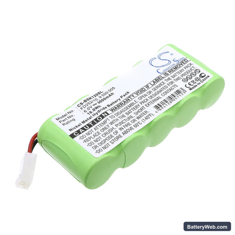 Somfy D14 Replacement Battery, 6V, 3000mAh, Ni-MH 1