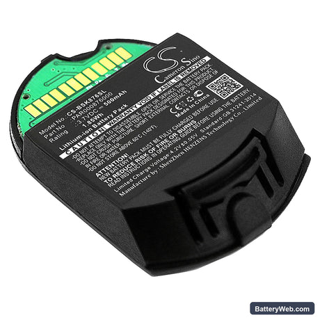Somfy Passeo Replacement Battery, 3.7V, 500mAh, Li-Polymer 1