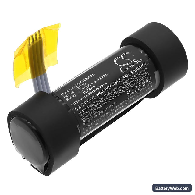 Bose SoundLink Flex Replacement Battery, 3.7V, 3400mAh, Li-ion 1
