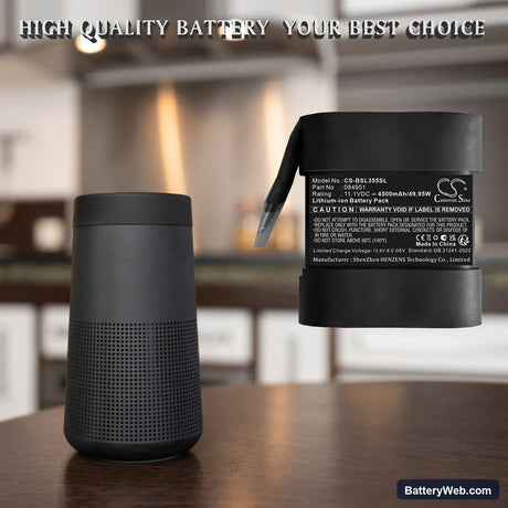Bose Replacement Battery, 11.1V, 4500mAh, Li-ion 1