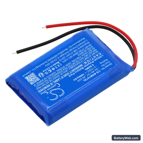 Biosystems MultiPro Multigas Monitor Replacement Battery, 3.7V, 1800mAh, Li-Polymer 2