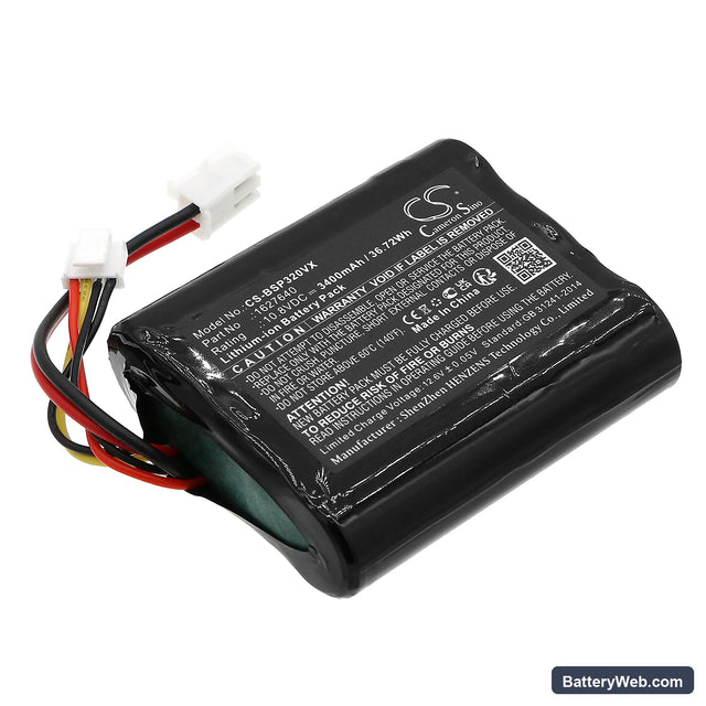 Bissell PowerLifter Adapt IonVacuum P2922-10A Replacement Battery, 10.8V, 3400mAh, Li-ion 1