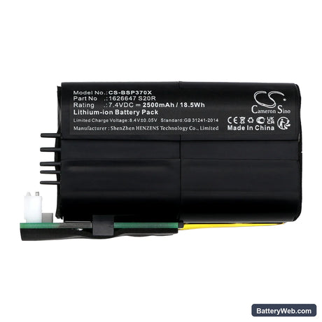 Bissell Pet Stain Eraser Replacement Battery, 7.4V, 2500mAh, Li-ion 5