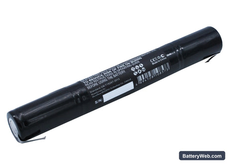 Bosch Spiro 501 Replacement Battery, 4.8V, 1500mAh, Ni-MH 2