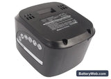 Bosch PSR 18 LI-2 Replacement Battery, 18V, 3000mAh, Li-ion 3
