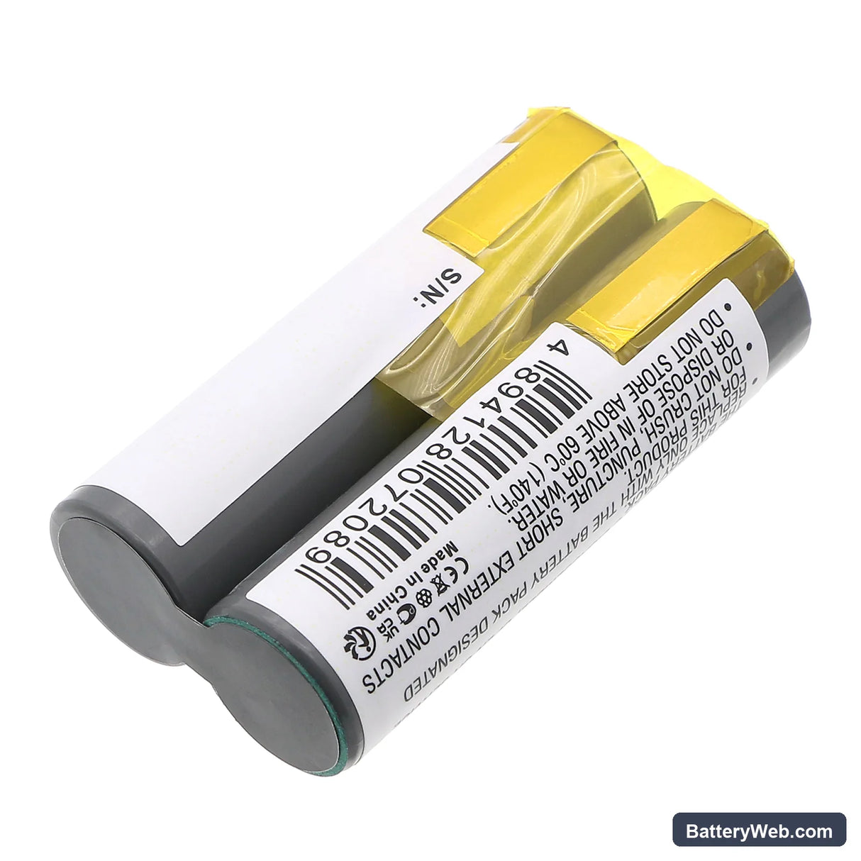 Einhell BG-CG 7.2 Replacement Battery, 7.4V, 2200mAh, Li-ion 4