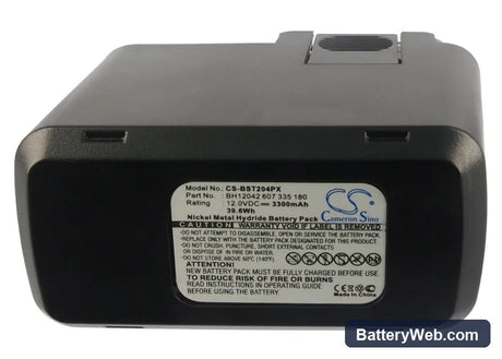 Bosch GBM 12VES-2 Replacement Battery, 12V, 3300mAh, Ni-MH 6