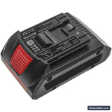 Bosch GDS 18V Replacement Battery, 18V, 4000mAh, Li-ion 1