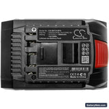 Bosch GDS 18V Replacement Battery, 18V, 8000mAh, Li-ion 5