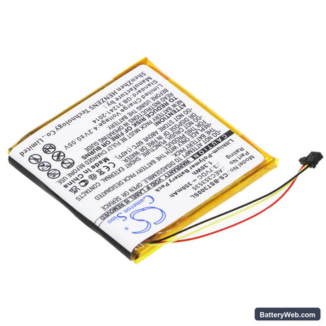 Beats Solo 2.0 Replacement Battery, 3.7V, 350mAh, Li-Polymer 2