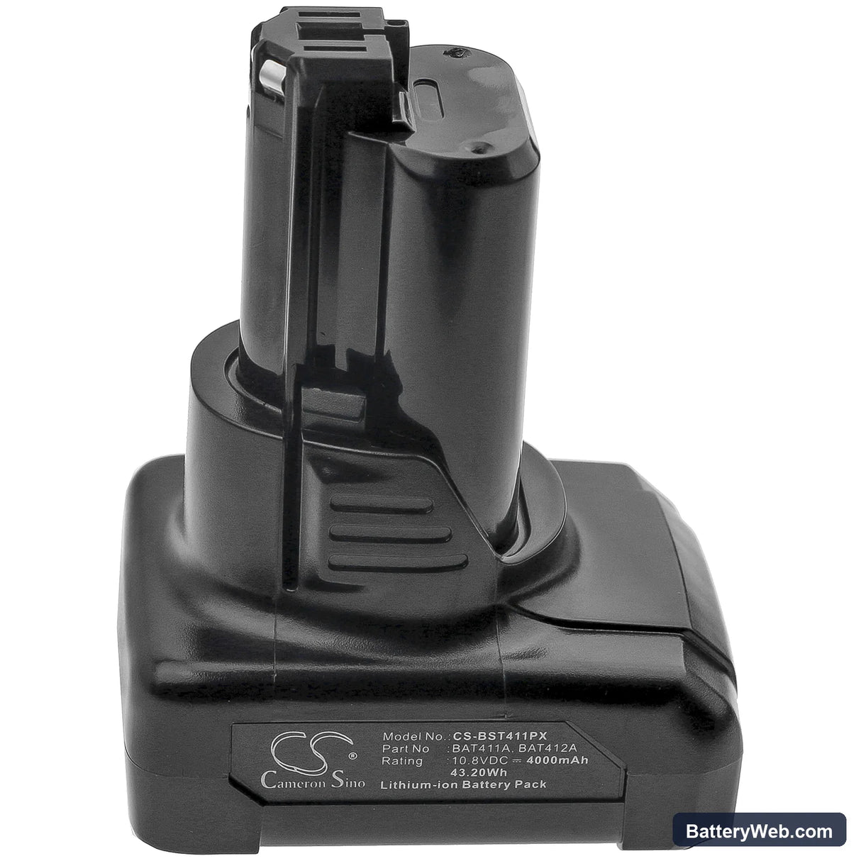 Bosch GDR 10.8 V-LI Replacement Battery, 10.8V, 4000mAh, Li-ion 5