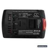 Bosch GWS 18 V-LI Replacement Battery, 18V, 4000mAh, Li-ion 5