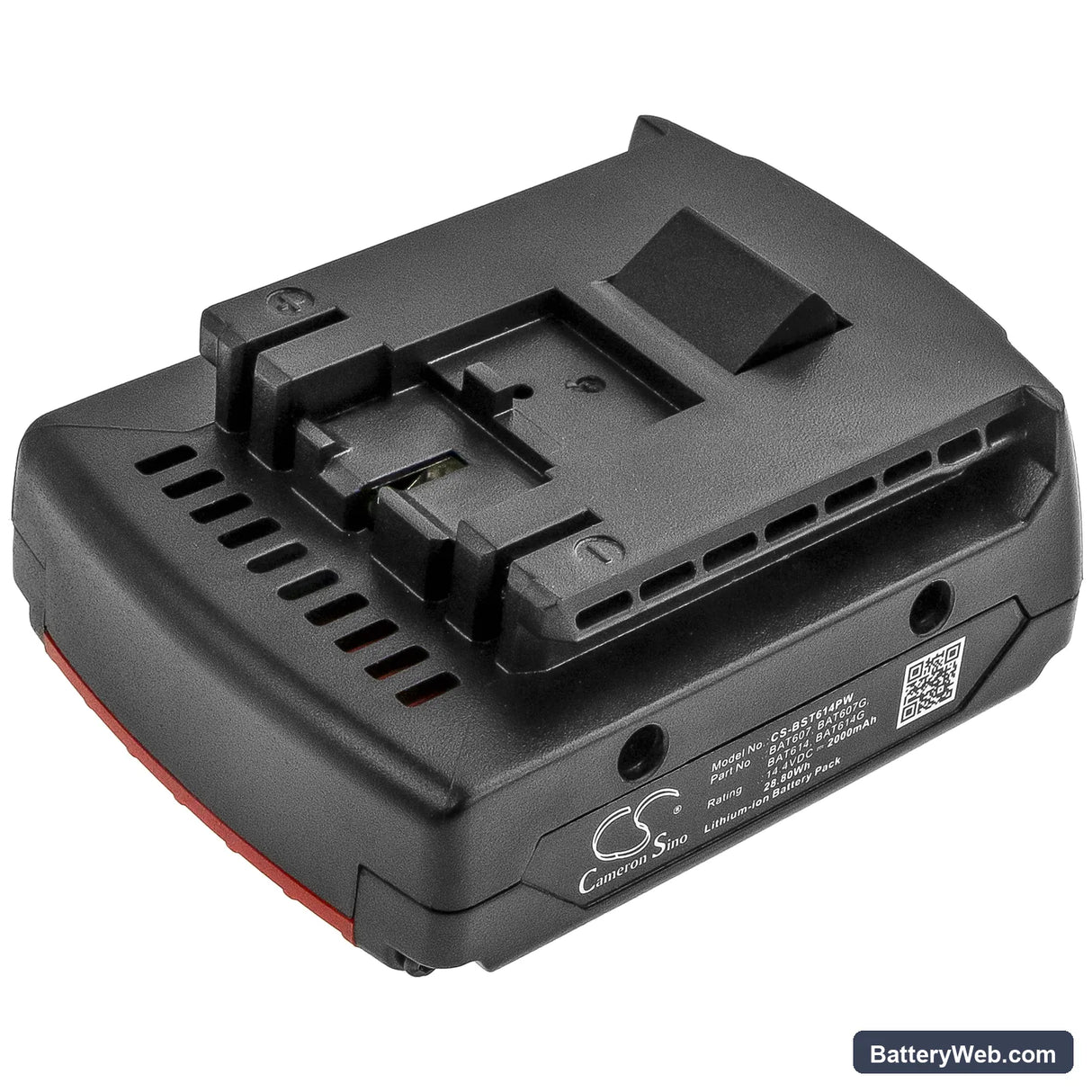 Bosch DDB180-02 Replacement Battery, 14.4V, 2000mAh, Li-ion 2