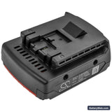 Bosch DDB180-02 Replacement Battery, 14.4V, 2000mAh, Li-ion 2