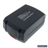 Bosch GWS 18 V-LI Replacement Battery, 18V, 5000mAh, Li-ion 3
