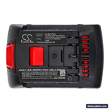 Bosch GWS 18 V-LI Replacement Battery, 18V, 3000mAh, Li-ion 5