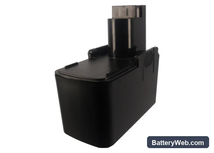 Bosch ABS 96 M-2 Replacement Battery, 9.6V, 3300mAh, Ni-MH 5