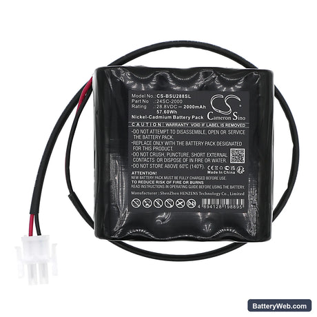 Besam UniTurn Replacement Battery, 28.8V, 2000mAh, Ni-CD 3