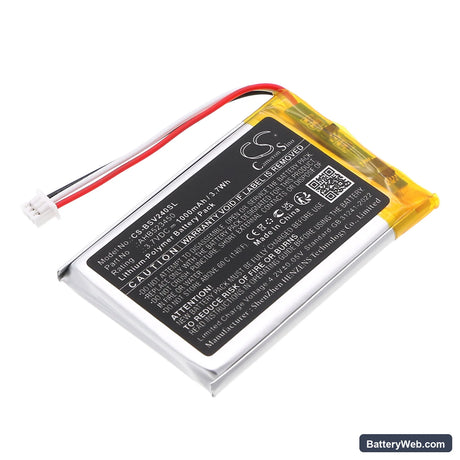 Babysense V24R Video Baby Monitor Replacement Battery, 3.7V, 1000mAh, Li-Polymer 1