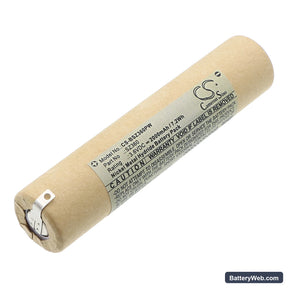 Black & Decker SZ360 Replacement Battery, 3.6V, 2000mAh, Ni-MH 1