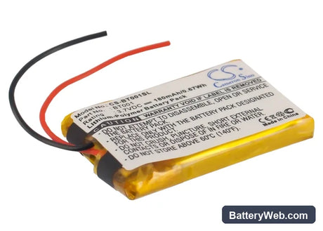 JBL Replacement Battery, 3.7V, 180mAh, Li-Polymer 1