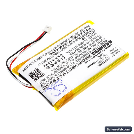 Globalstar TR-150 Replacement Battery, 3.7V, 2000mAh, Li-Polymer 2