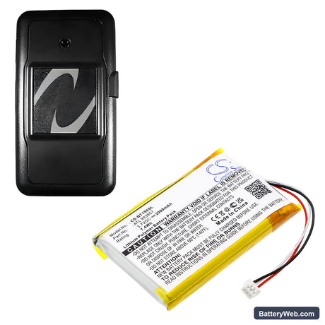 Globalstar TR-150 Replacement Battery, 3.7V, 2000mAh, Li-Polymer 6