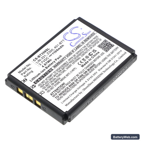 Globalsat BT-359 Replacement Battery, 3.7V, 1100mAh, Li-ion 1