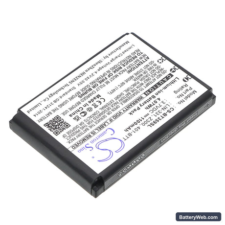 Globalsat BT-359 Replacement Battery, 3.7V, 1100mAh, Li-ion 2