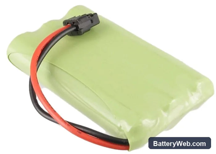 Radio Shack 43-3529 Replacement Battery, 3.6V, 800mAh, Ni-MH 4