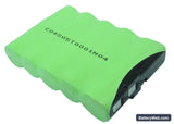 Panasonic PQKK-10093 Replacement Battery, 6V, 1500mAh, Ni-MH 3