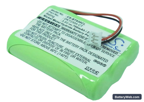 NEC Dterm Replacement Battery, 3.6V, 700mAh, Ni-MH 1
