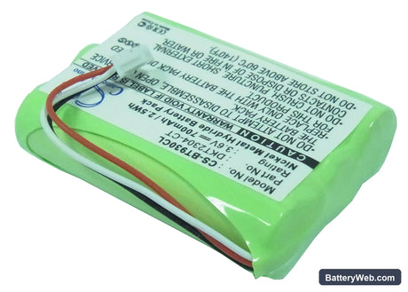 NEC Dterm Replacement Battery, 3.6V, 700mAh, Ni-MH 2