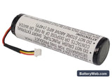 Blaupunkt Lucca 5.2 Replacement Battery, 3.7V, 2600mAh, Li-ion 2