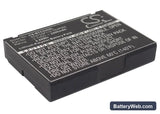Blaupunkt Lucca 5.3 Replacement Battery, 3.7V, 2400mAh, Li-Polymer 1