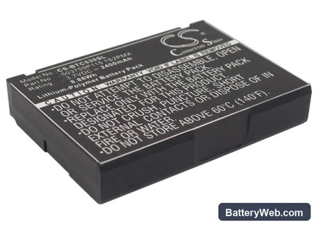 Blaupunkt Lucca 5.3 Replacement Battery, 3.7V, 2400mAh, Li-Polymer 1
