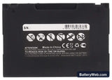 Blaupunkt Lucca 5.3 Replacement Battery, 3.7V, 2400mAh, Li-Polymer 6