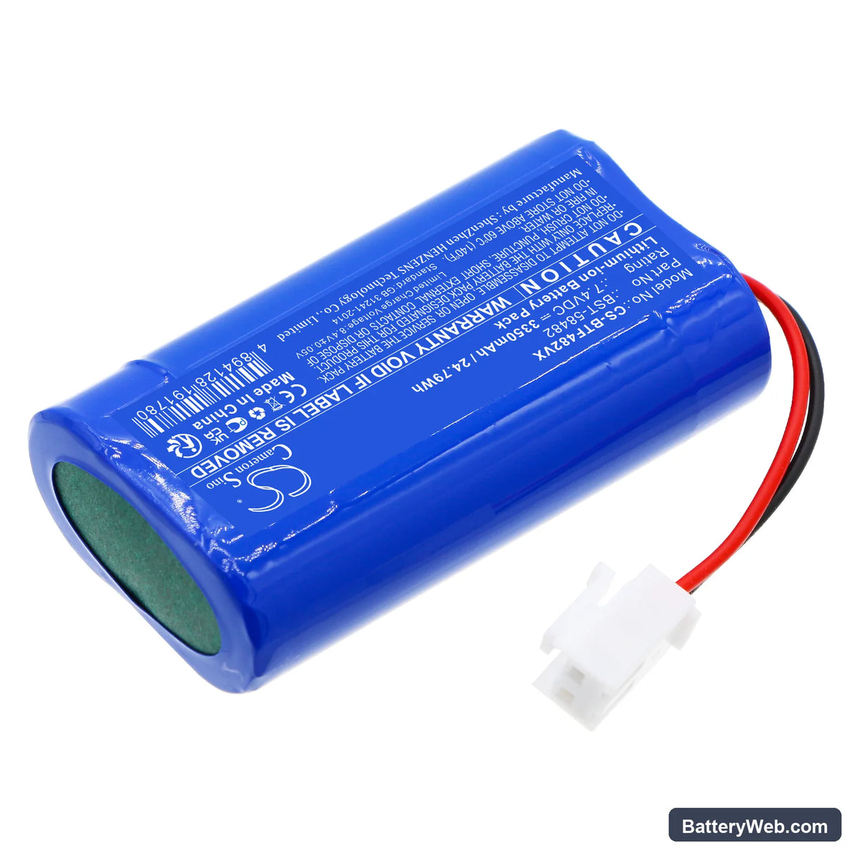 Kokido Vektro Z200 Replacement Battery, 7.4V, 3350mAh, Li-ion 2
