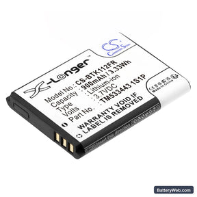 Callstel BFX-300 Replacement Battery, 3.7V, 900mAh, Li-ion 1