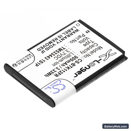 Callstel BFX-300 Replacement Battery, 3.7V, 900mAh, Li-ion 2