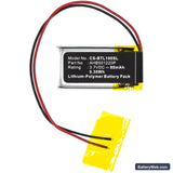 Bose Bluetooth Headset Series 1 Replacement Battery, 3.7V, 80mAh, Li-Polymer 3