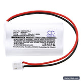 Bticino OVA51104 Replacement Battery, 2.4V, 800mAh, Ni-CD 3