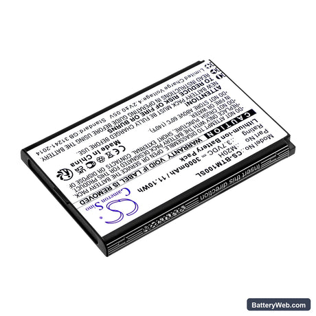Benteng M100 Replacement Battery, 3.7V, 3000mAh, Li-ion 2
