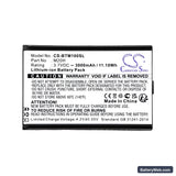 Benteng M100 Replacement Battery, 3.7V, 3000mAh, Li-ion 5